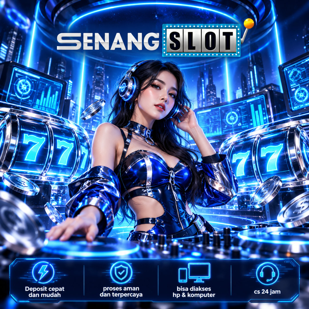 SENANGSLOT: panorama kota biru dan ruang elegan