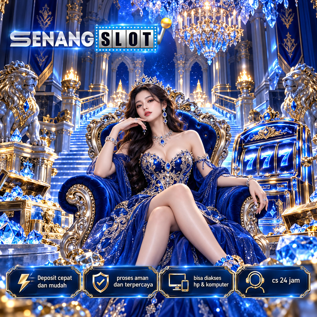 SENANGSLOT: tema studio futuristik dengan cahaya elektrik